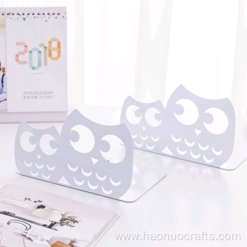 Creative owl bookstand folding cartoon bookshelf